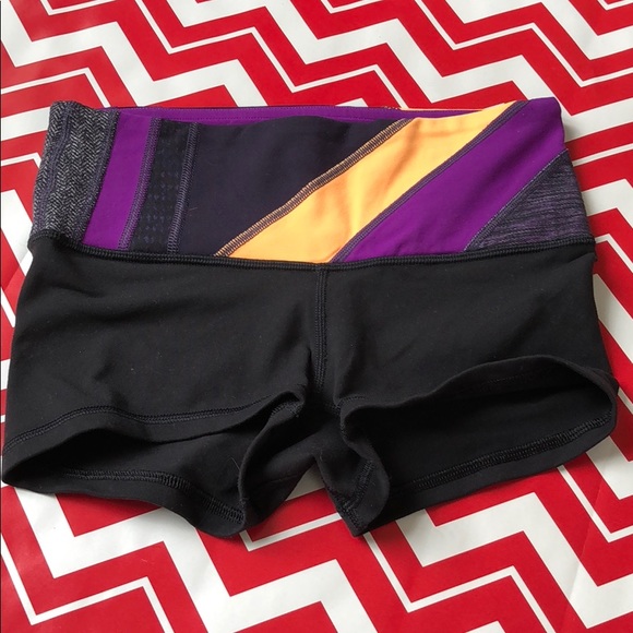 lululemon athletica Pants - Black Lululemon bootie shorts. Size 2